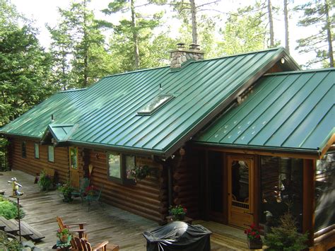 houses with dark green metal roofs|standing seam metal roof green.